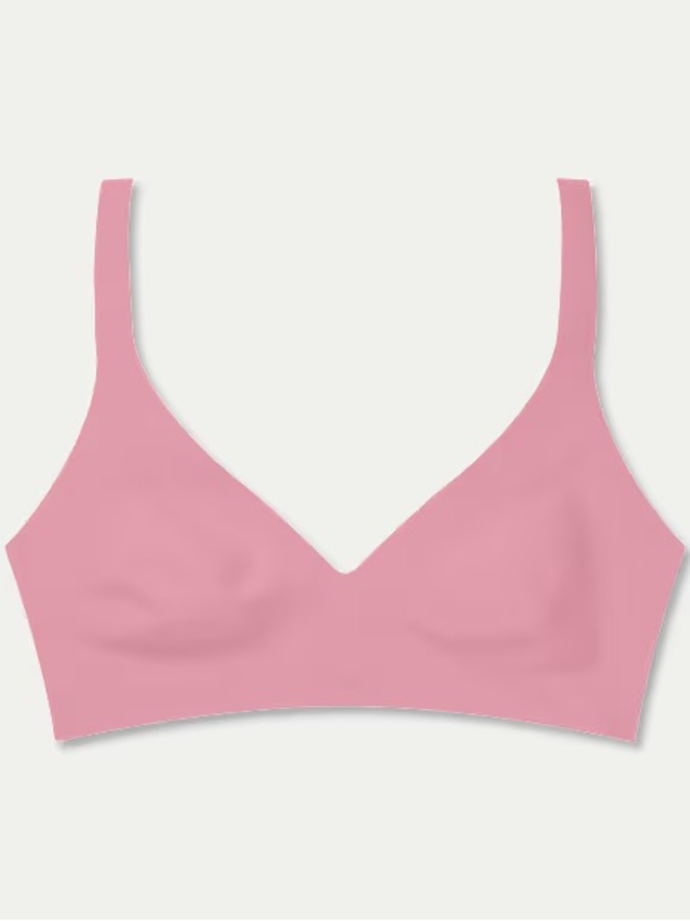 NWT Bombas Women’s No Show Plunge Bralette Dried Rose